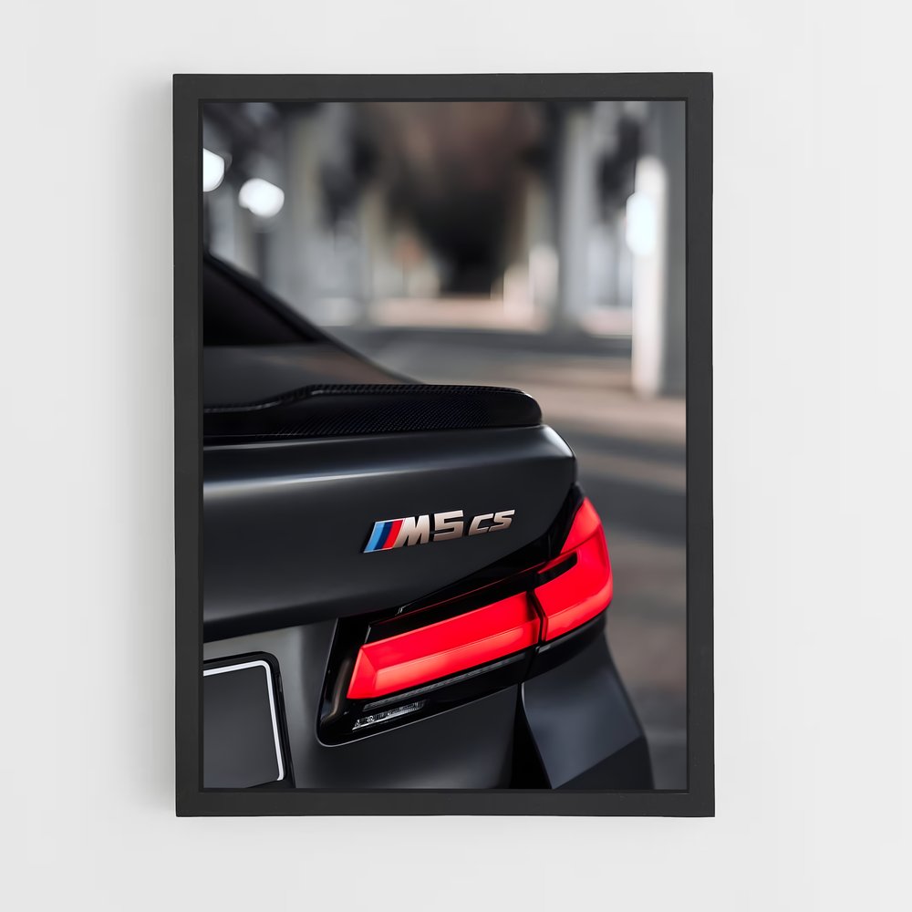 Poster Carbon M6 – affiche BMW (vue 2)